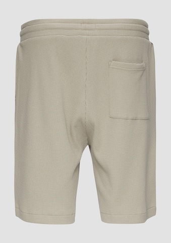 QS Regular Pants in Beige: back