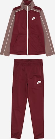 Nike Sportswear Jogginganzug in Braun: predná strana