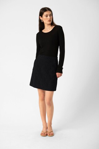 SOAKED IN LUXURY Rok 'SLMaybel Corinne' in Zwart