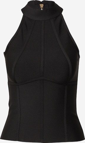 Karen Millen - Top en negro: frente