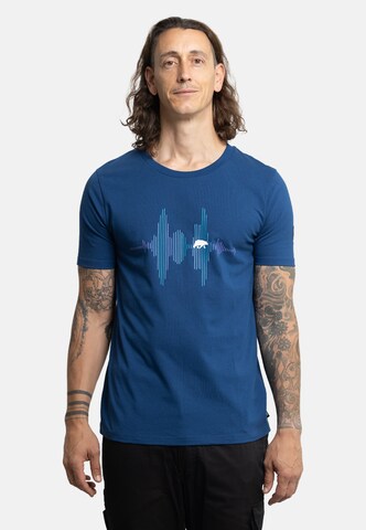 FORSBERG T-Shirt in Blau: Vorderseite