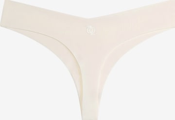 Slip 'Second Skin Brazilian' GOD SAVE QUEENS en beige : devant