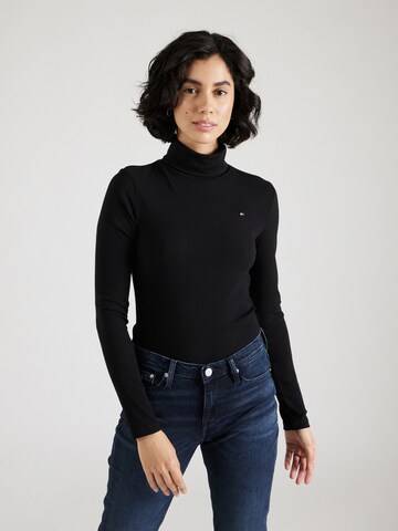 TOMMY HILFIGER Shirt in Zwart: voorkant