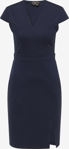 faina Sheath dress in Blue: front