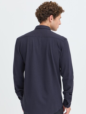 Casual Friday Slim fit Button Up Shirt 'CF Arthur' in Blue