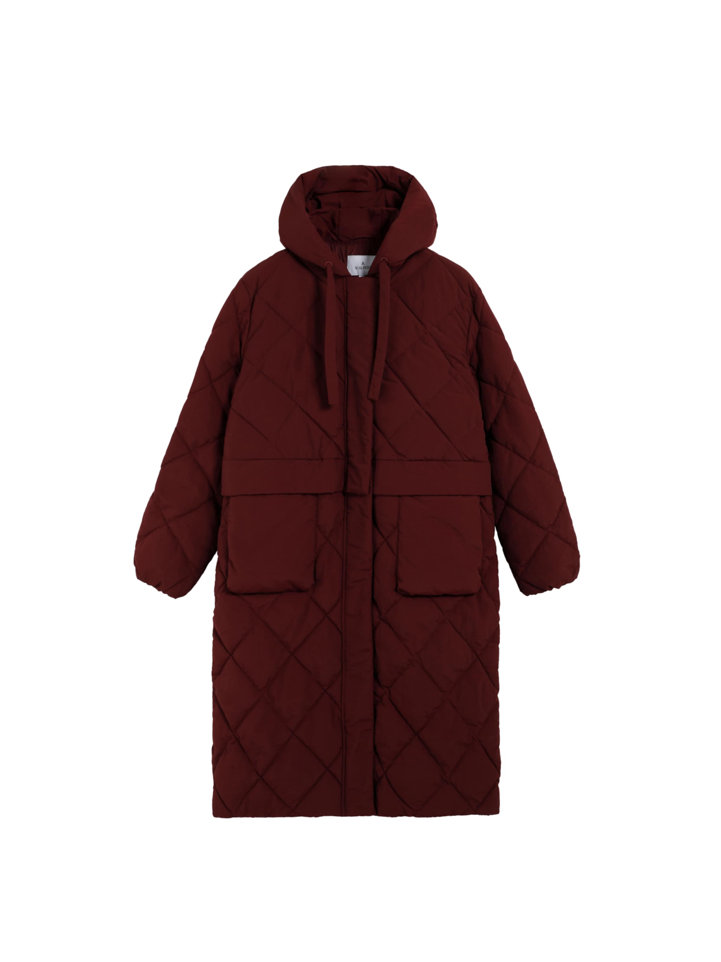 Scalpers Зимнее пальто ' ' в Коричневый: спереди
