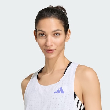 ADIDAS PERFORMANCE Αθλητικό τοπ 'Adizero' σε λευκό