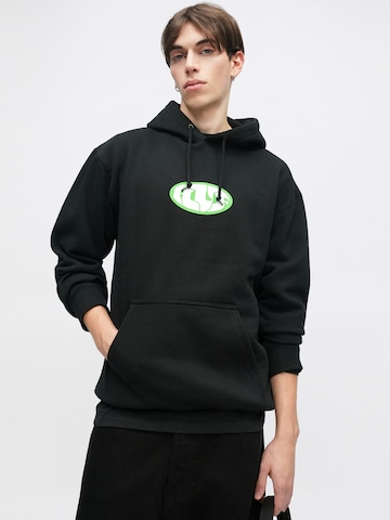 juoda HUF Megztinis be užsegimo