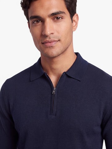 INSPR Sweater 'Markova Zip' in Blue
