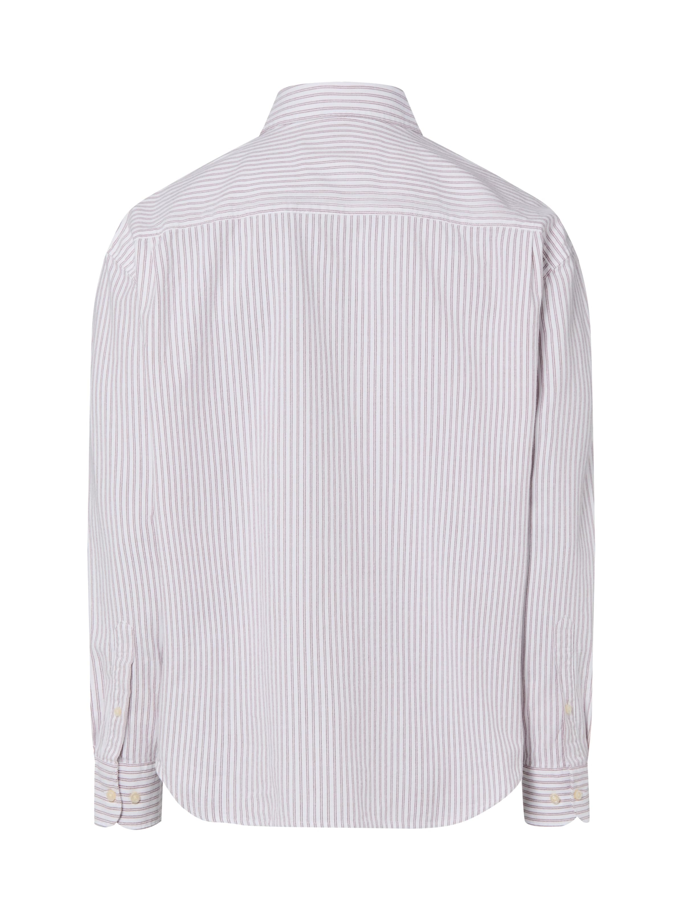 BLKVIS Regular Fit Hemd in Braun