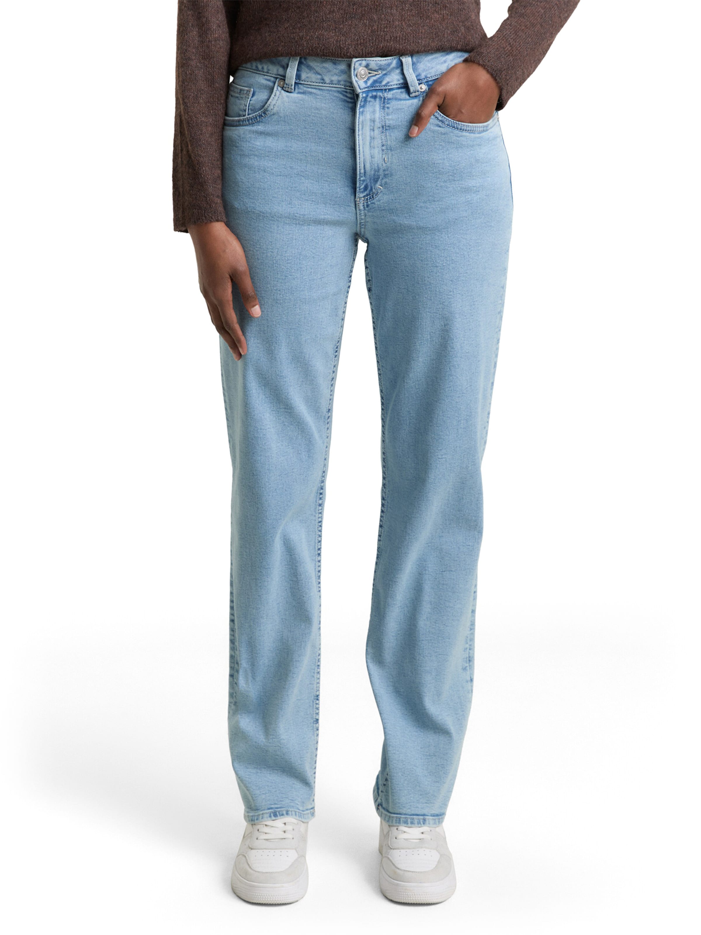 TOM TAILOR DENIM - regular Vaquero 'ELLA' en azul: frente