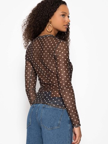 SASSYCLASSY Shirt in Brown