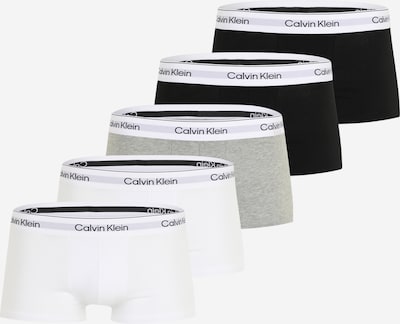 Boxer trumpikės iš Calvin Klein Underwear, spalva – pilka / juoda / balta, Prekių apžvalga