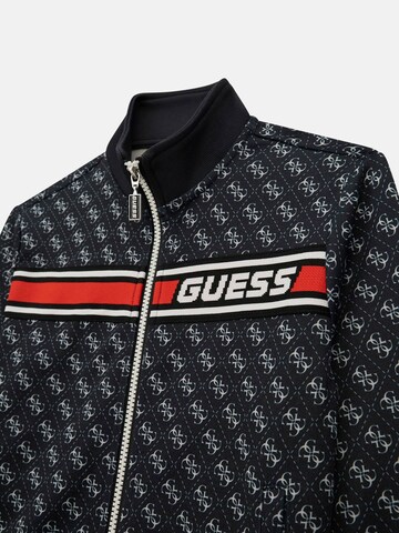 GUESS Sweatjacke in Blau
