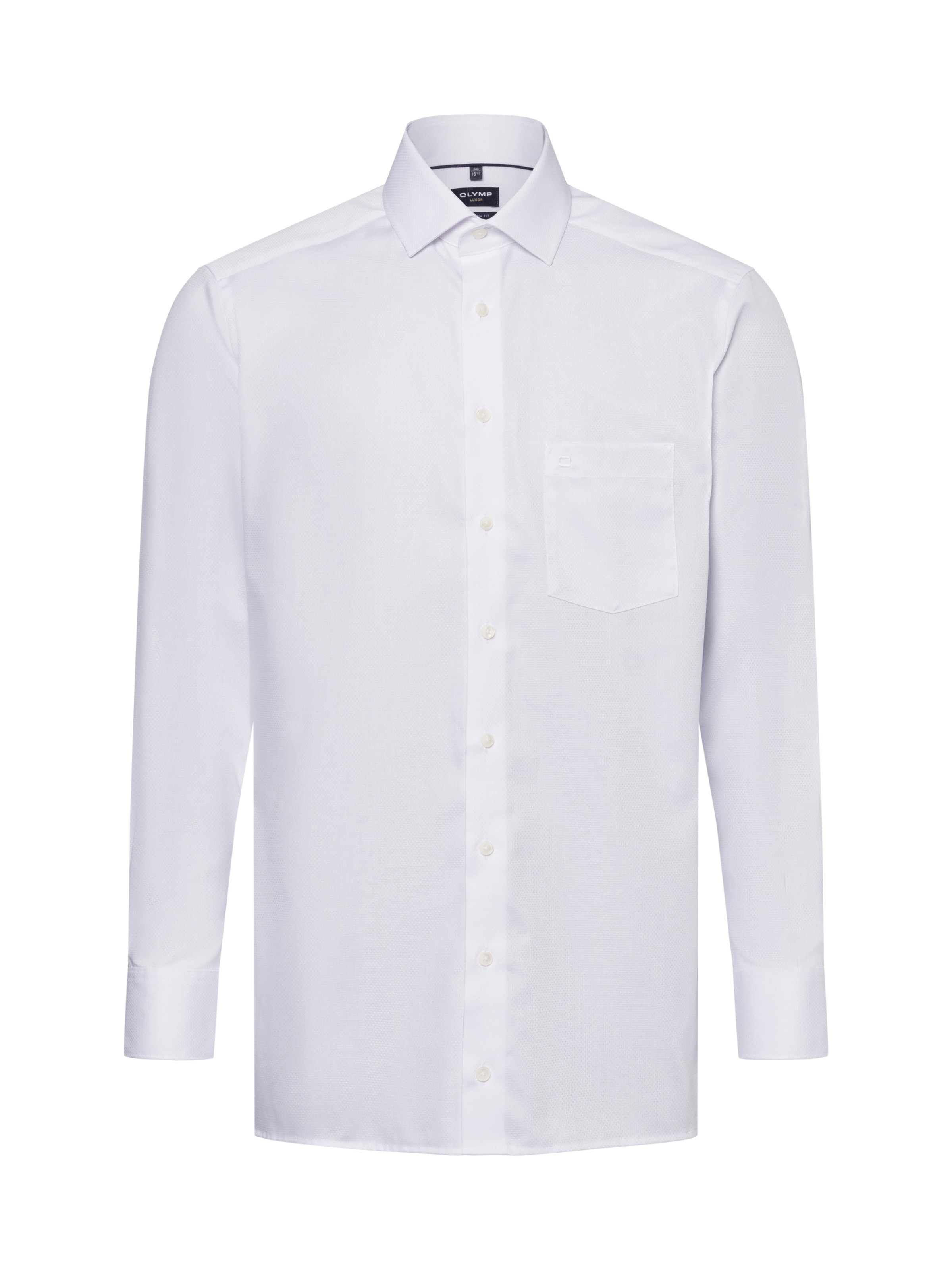 OLYMP Regular fit Business shirt in White: front