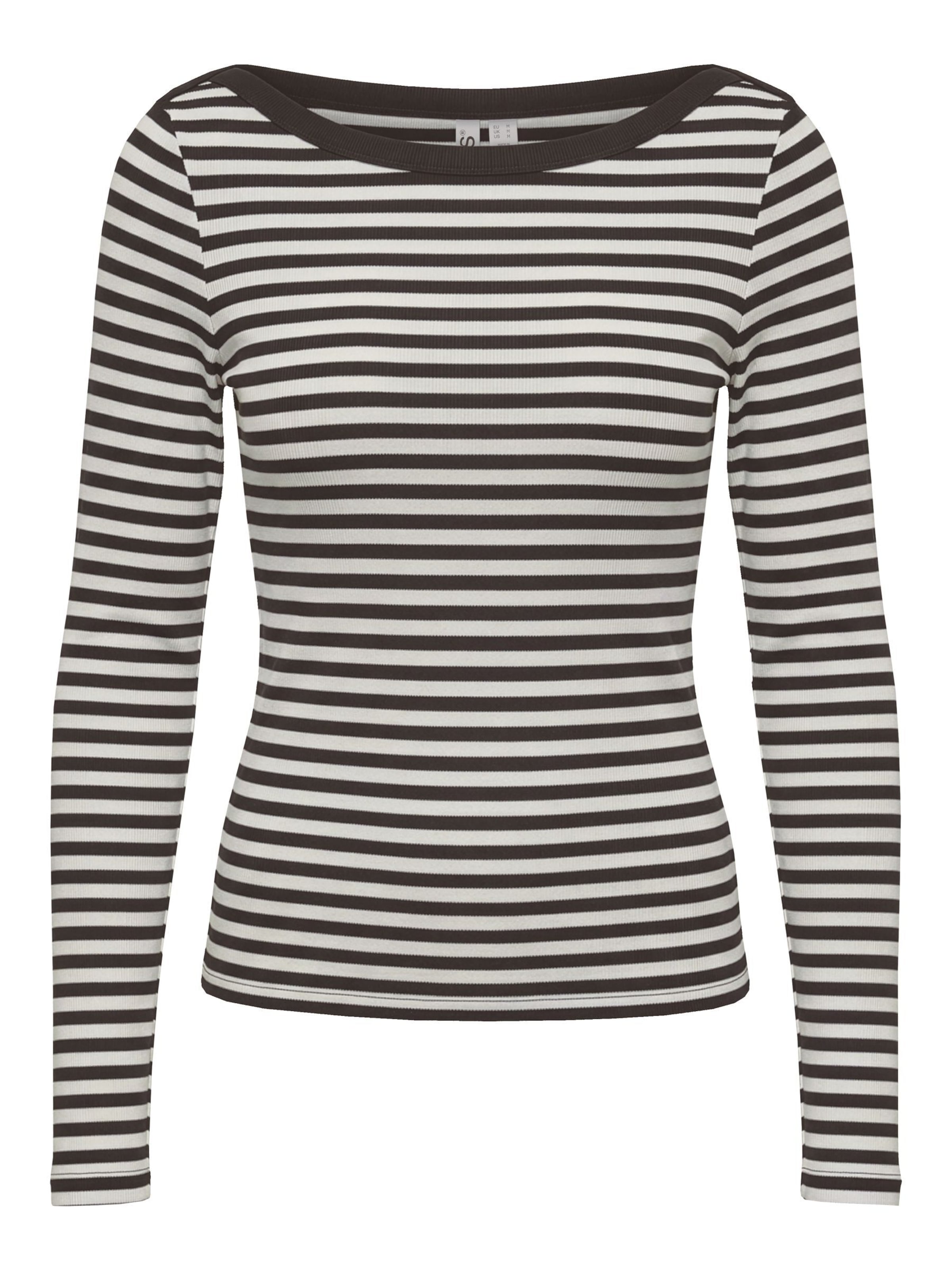 PIECES Shirt 'PCSof' in Braun: Vorderseite