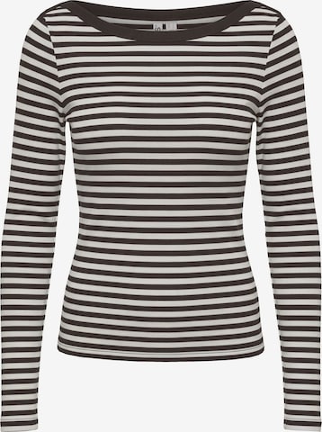 PIECES Shirt 'PCSof' in Braun: Vorderseite