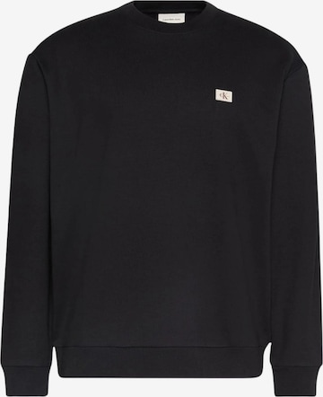 Calvin Klein Sweatshirt in Black: front