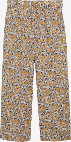 MANGO Loose fit Pants 'Puglia H' in Beige: front