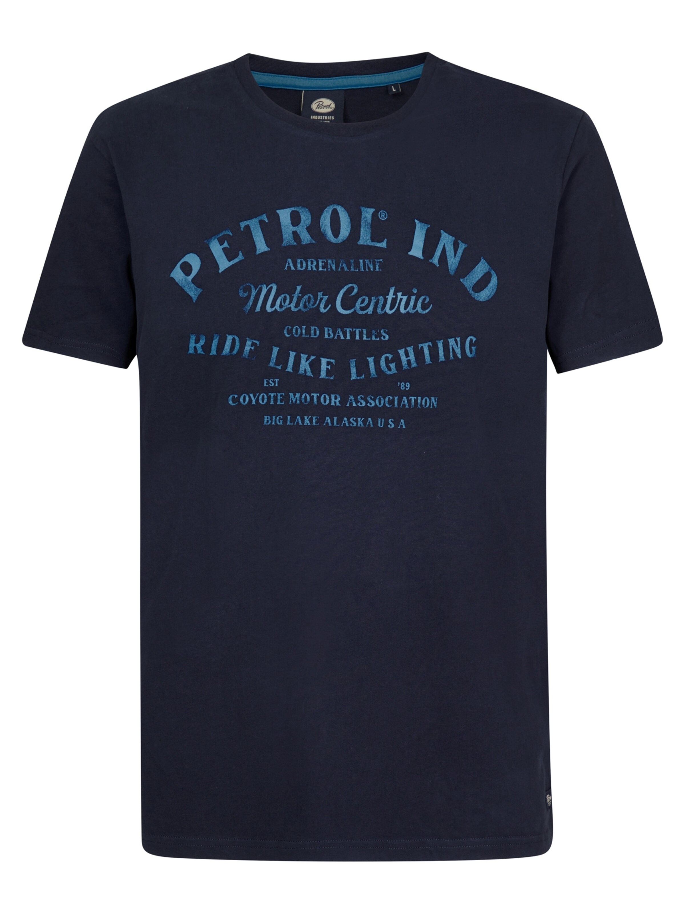 Petrol Industries Shirt in Blue: front