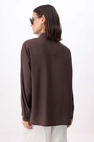 Trendyol Bluza | rjava barva