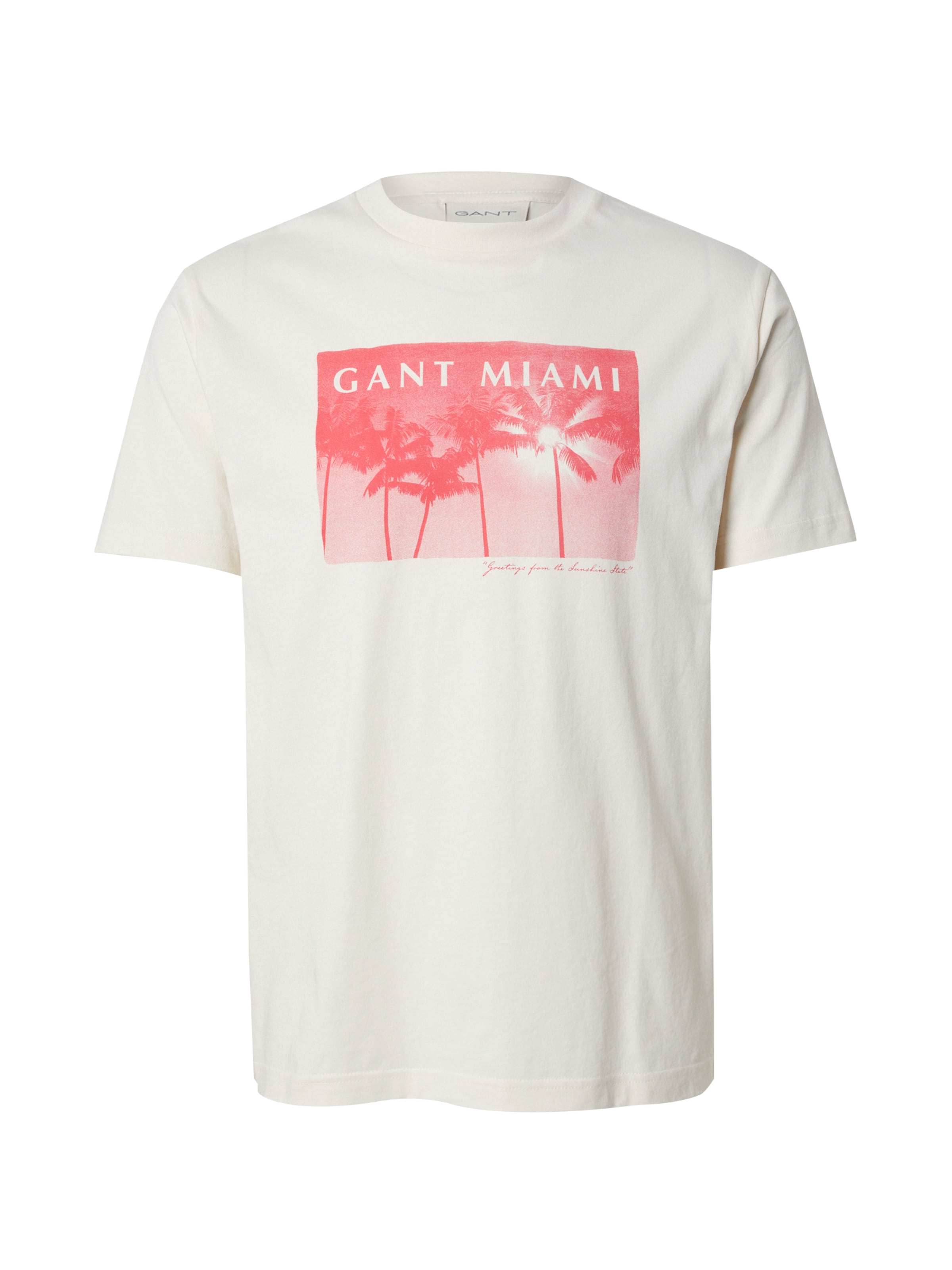 GANT Tričko – béžová: přední strana