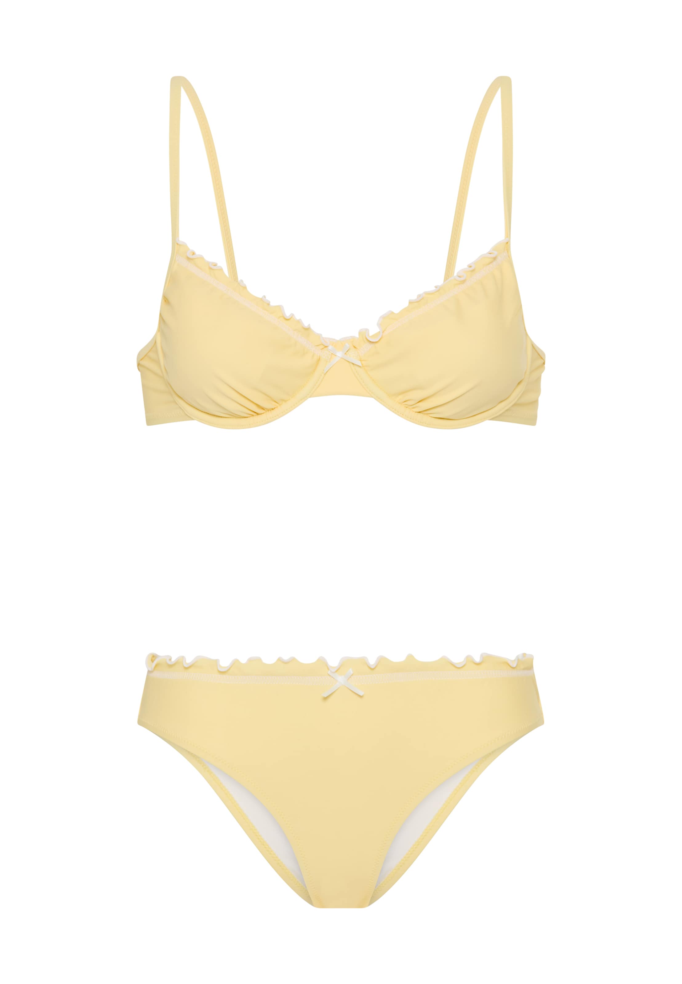 LSCN by LASCANA Bikini in Gelb: Vorderseite