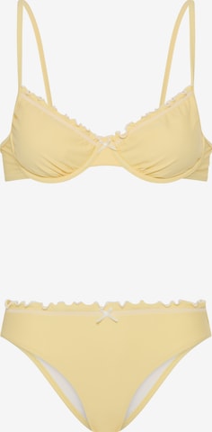 LSCN by LASCANA Bikini in Gelb: Vorderseite
