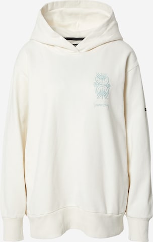 Sweat-shirt Superdry en blanc : devant