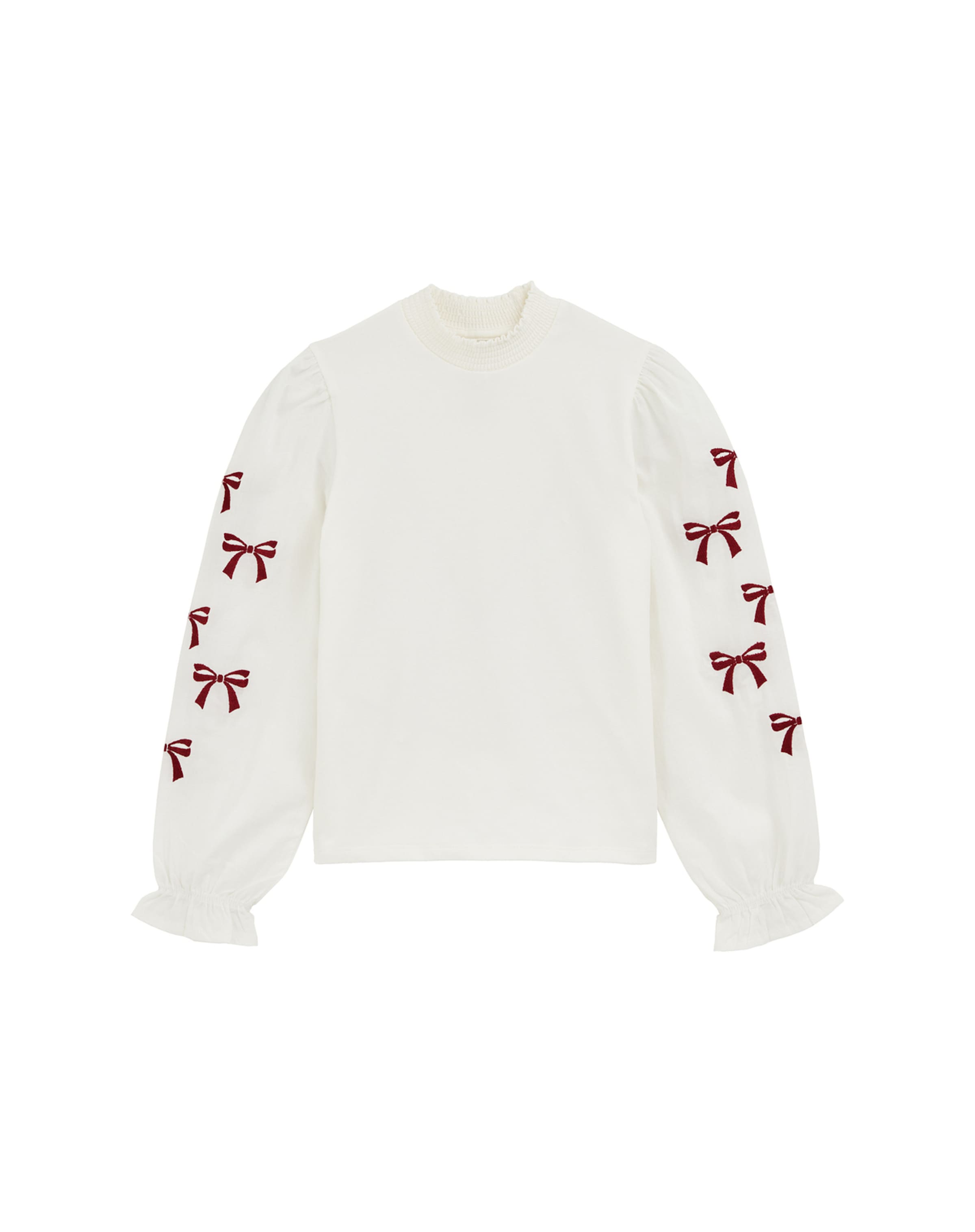 WE Fashion Majica | bela barva: sprednja stran