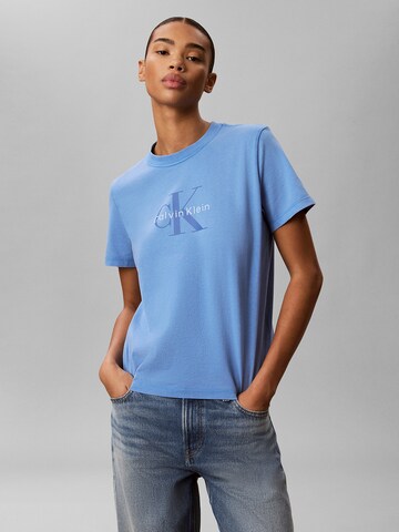 Calvin Klein Jeans Regular Shirt in Blue: front
