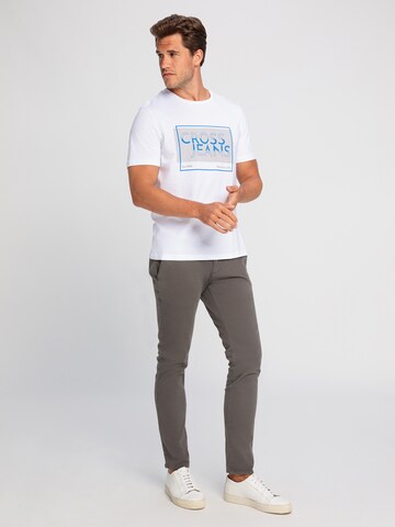 CROSS JEANS Tapered Hose in Grau