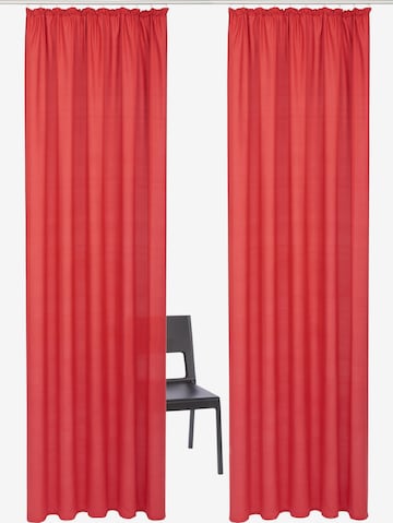 MY HOME Vorhang in Rot: predná strana