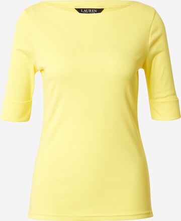 T-shirt 'JUDY' Lauren Ralph Lauren en jaune : devant