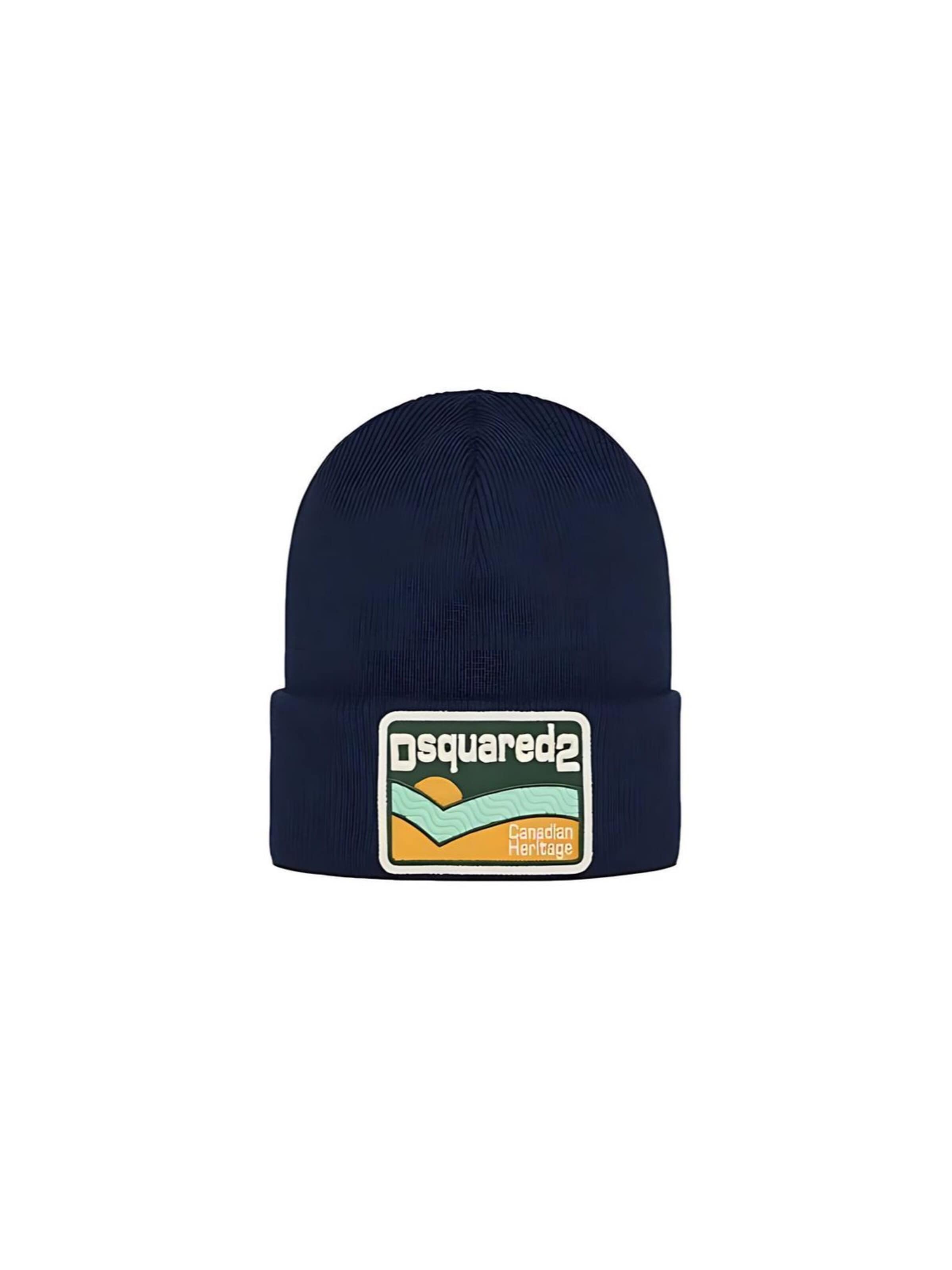 Bonnet 'DSQUARED2' DSQUARED2 en bleu : devant