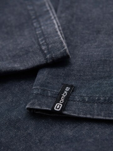 Ombre Shirt in Grijs