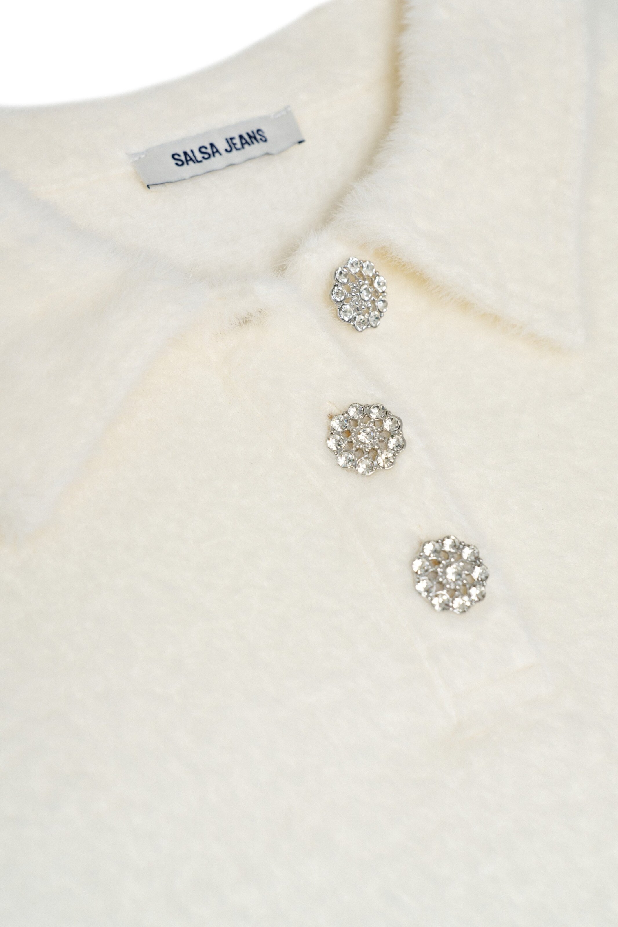 Salsa Jeans Pullover in Weiß