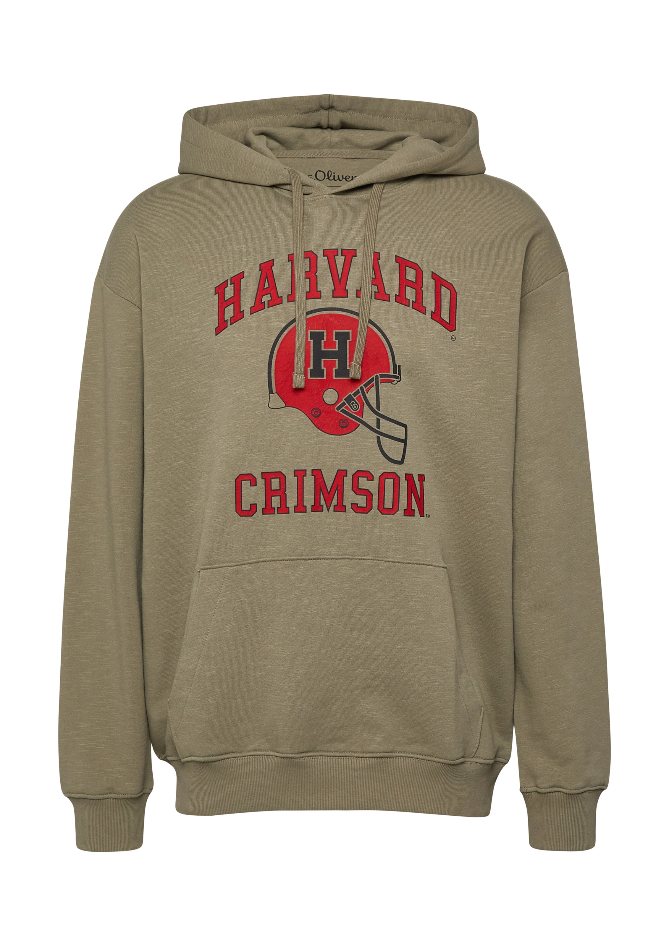 Sweat-shirt s.Oliver en vert : devant