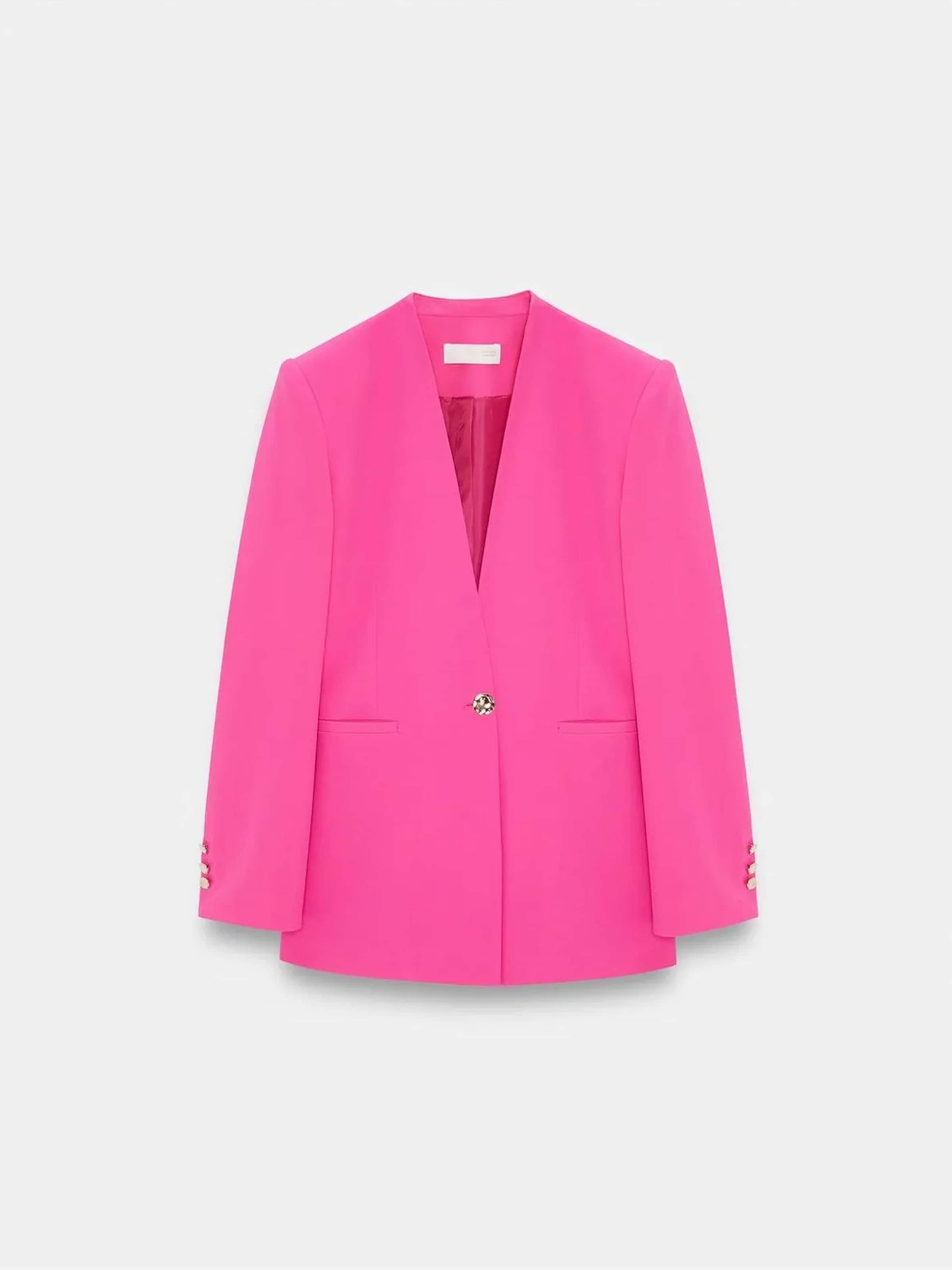 Blazer Dilvin en rose : devant