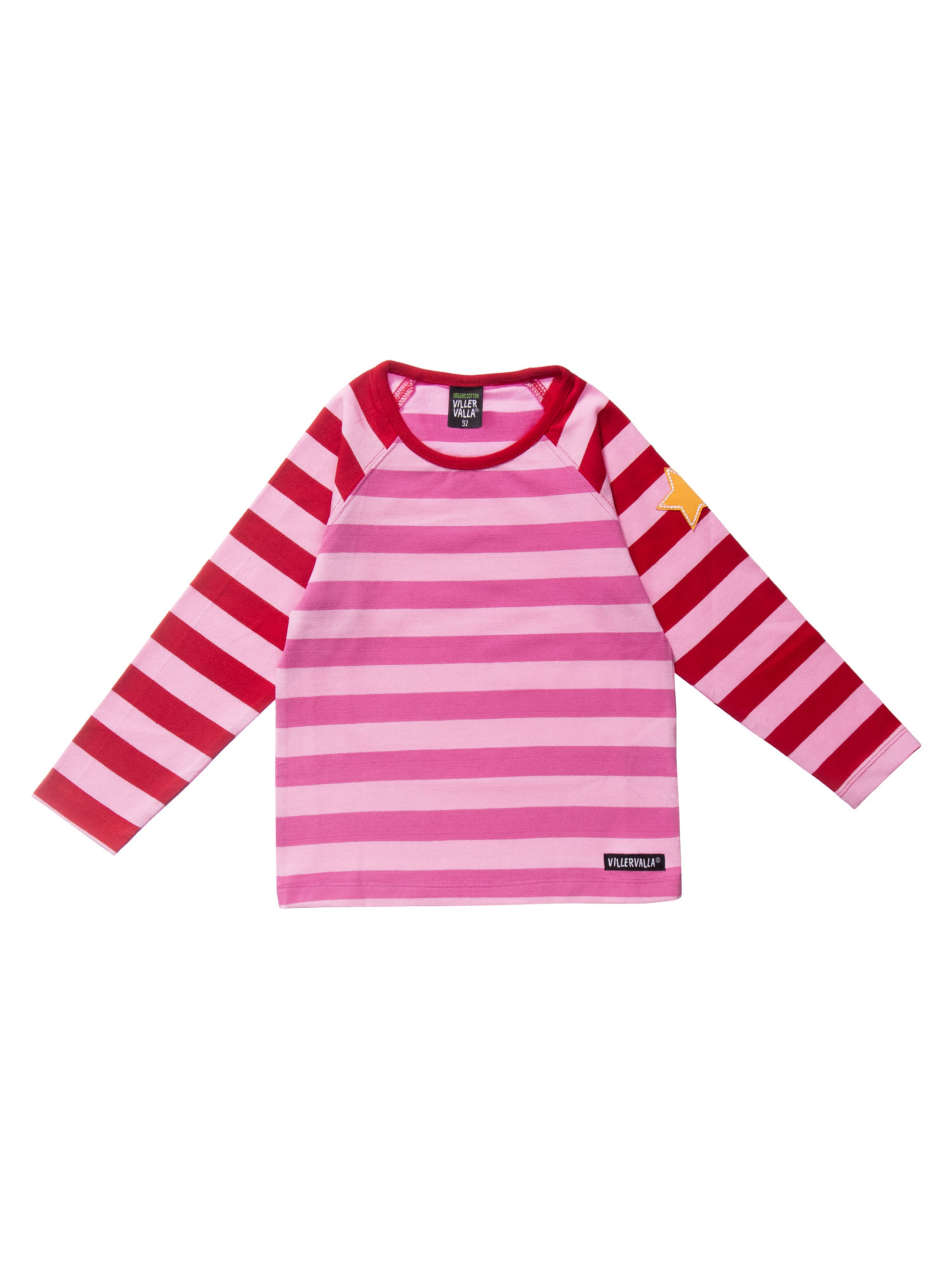 Villervalla Shirt '0381MUA' in 92 in Dark yellow / Rose / Light pink / Red, Item view