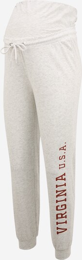 Pantaloni Only Maternity pe gri deschis / negru, Vizualizare produs