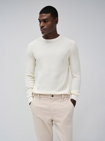 Salsa Jeans Trui in Wit: voorkant