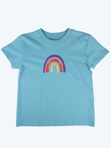 T-Shirt 'Regenbogen' MelaDi en bleu : devant