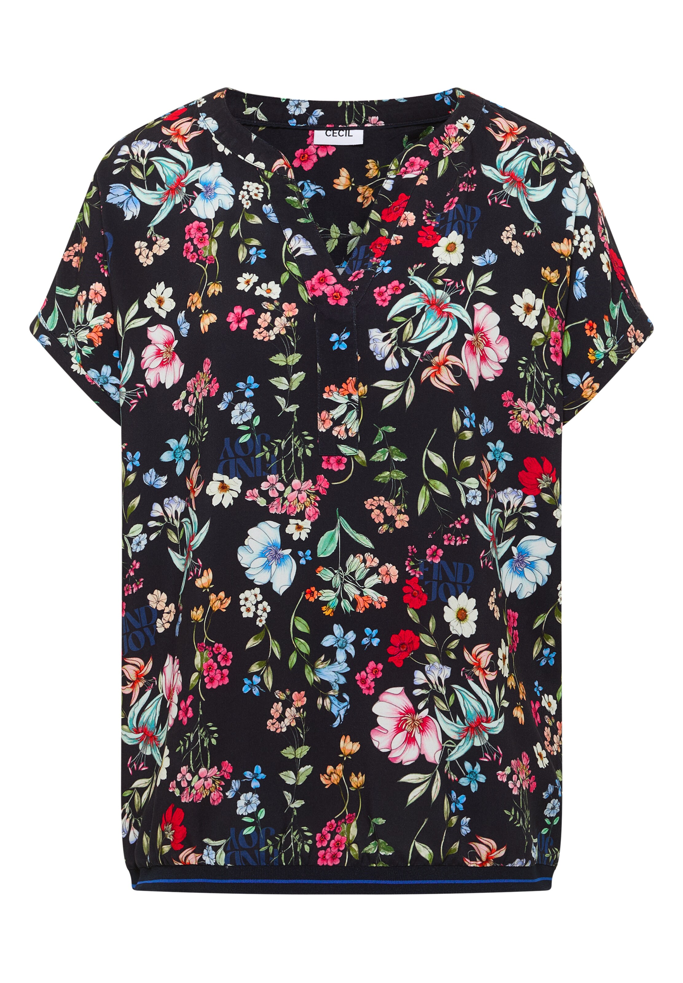 CECIL Bluse in Blau: Vorderseite