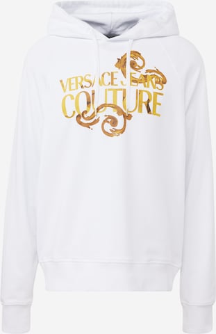 Versace Jeans Couture Sweatshirt i hvid: forside