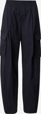 UNDER ARMOURBaggy Sportske hlače 'Unstoppable' - crna boja: prednji dio