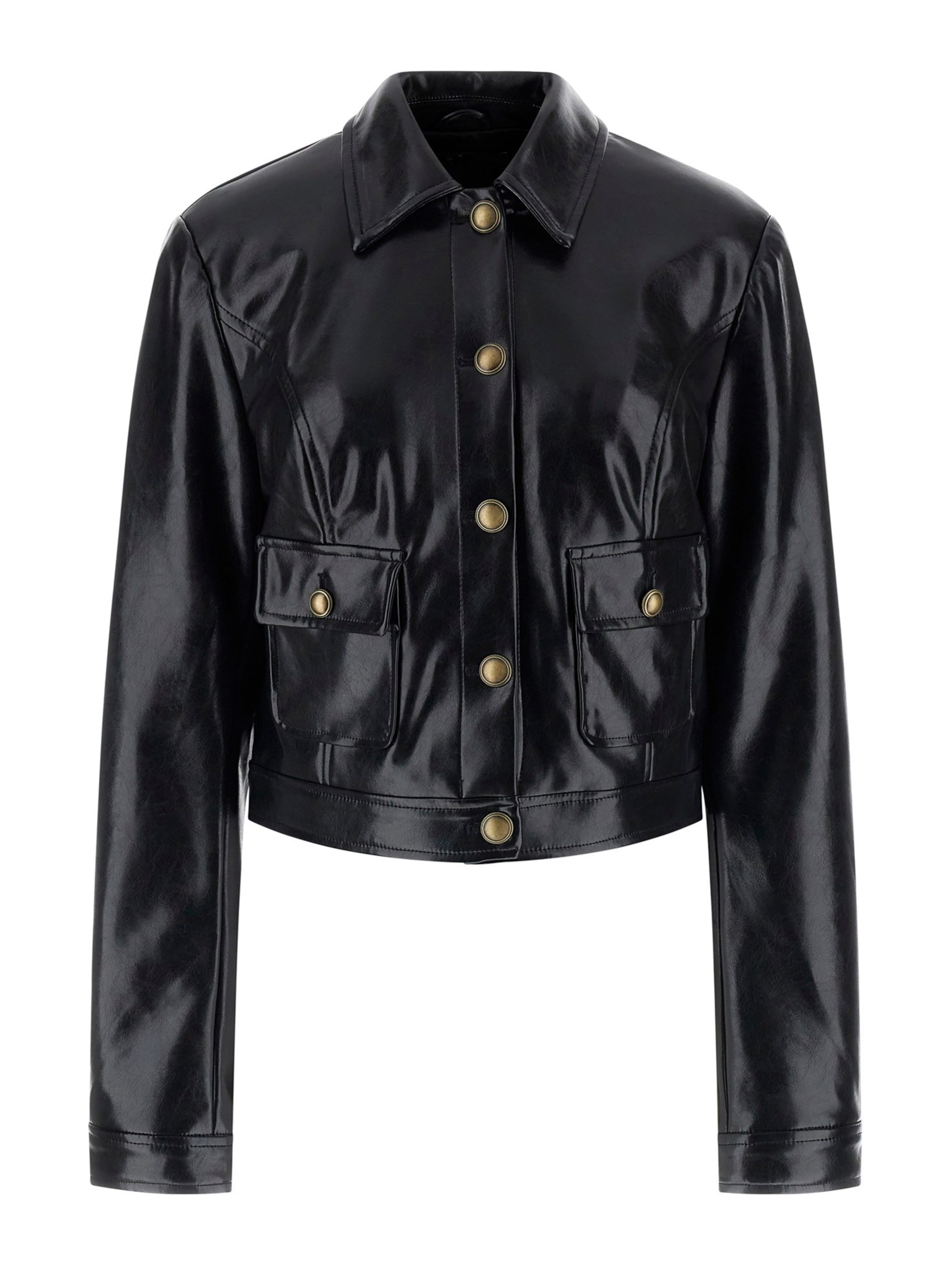 GUESS Between-season jacket in Black: front