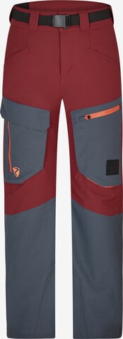 ZIENER Workout Pants 'AKANDO' in Grey: front