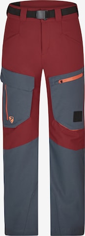 ZIENER Workout Pants 'AKANDO' in Grey: front
