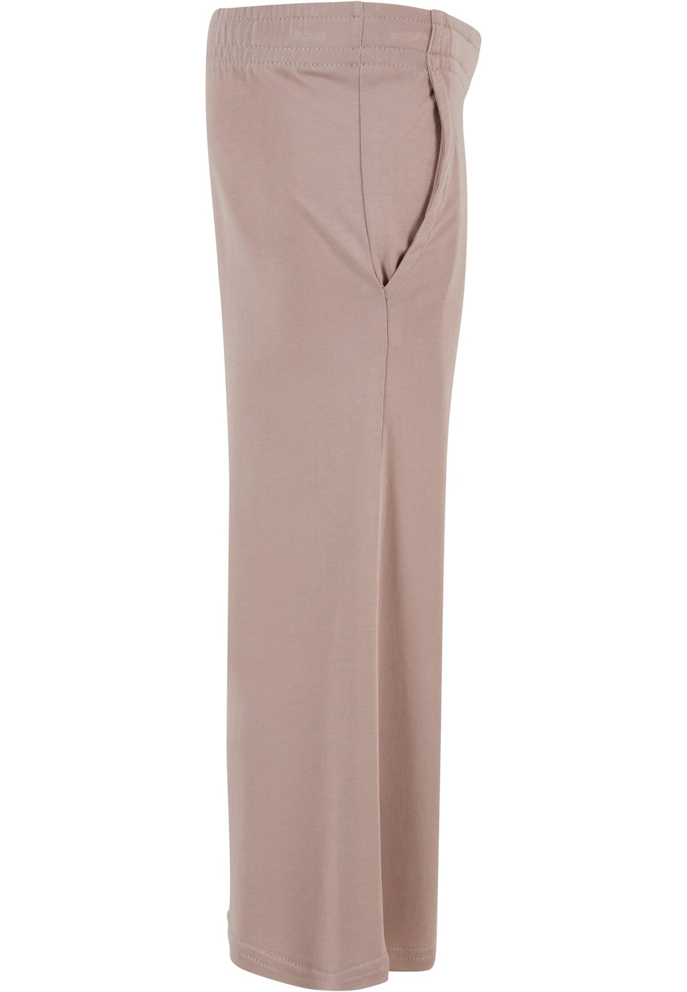 Urban Classics Wide leg Trousers in Pink